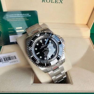 ROLEX Sea-dweller 4000 904L Steel 8215 Movement Watch